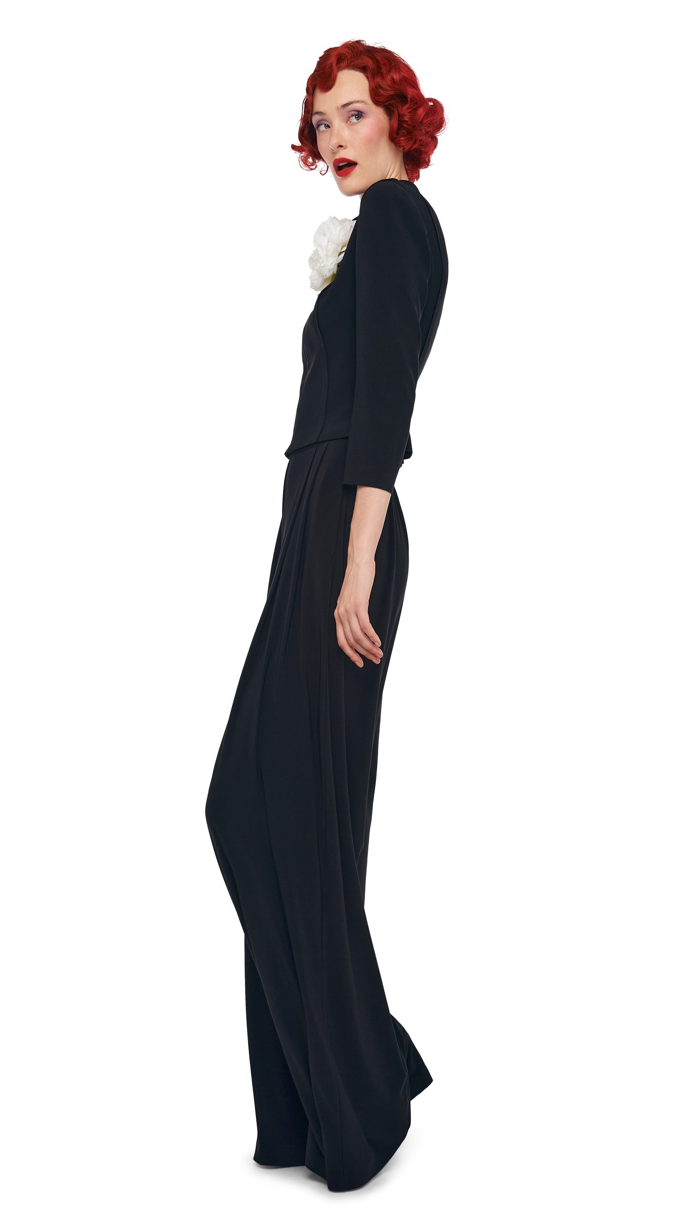 Norma Kamali MENS PLEAT PANT