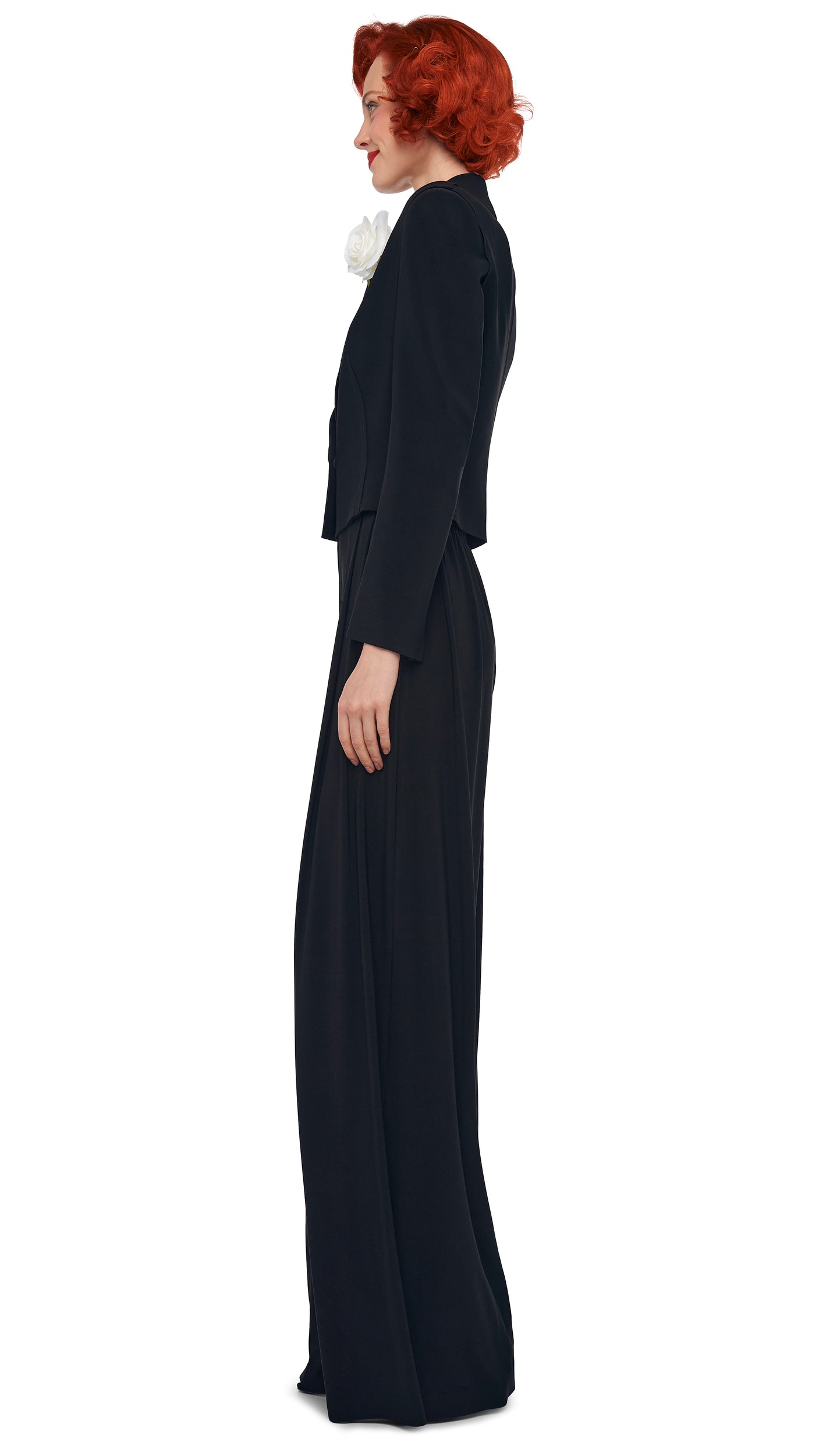 Norma Kamali MENS PLEAT PANT