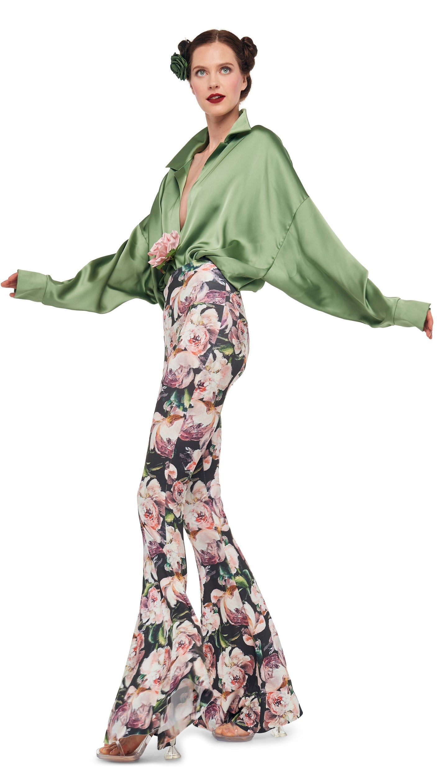 Norma Kamali FISHTAIL PANT