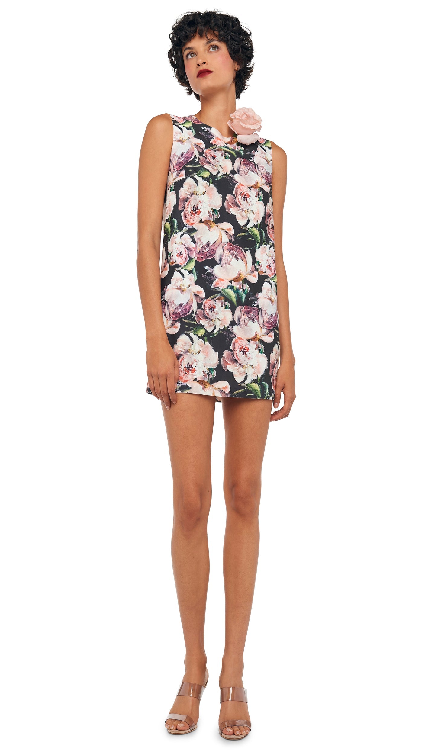 Norma Kamali SLEEVELESS MINI DRESS
