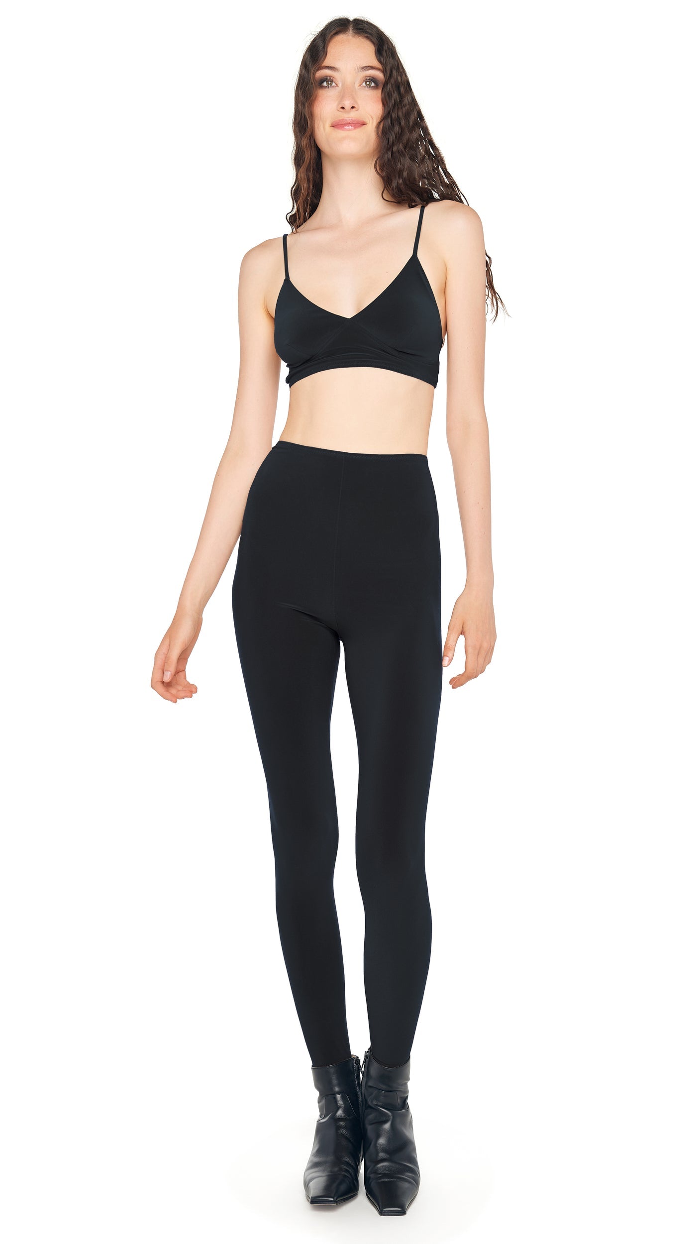 Norma Kamali CROPPED SLIP BRA