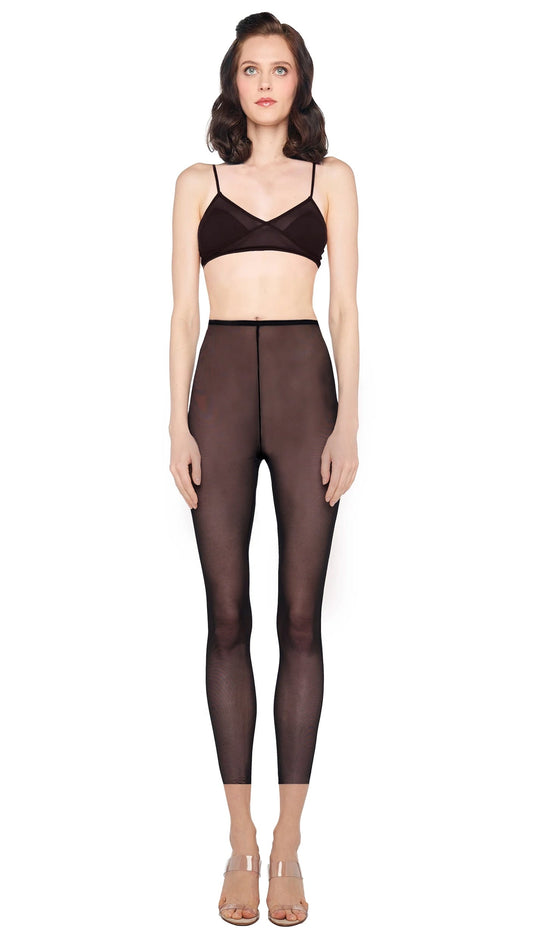 Norma Kamali CROPPED LINED SLIP BRA