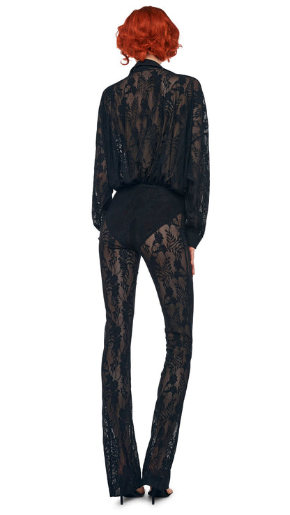 Norma Kamali BOOT PANT W/O WAISTBAND