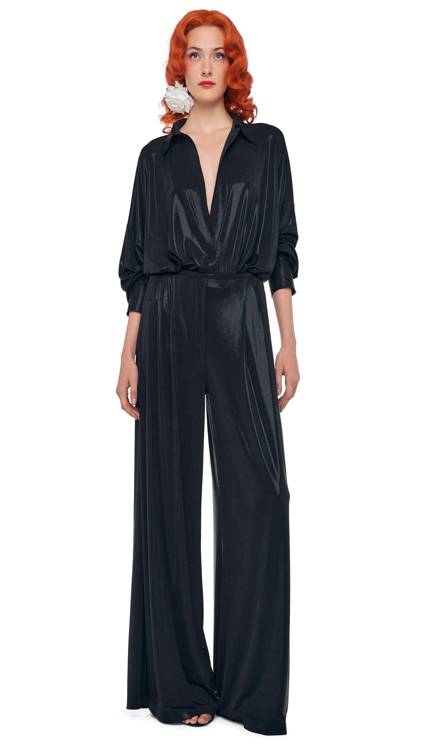 Norma Kamali MENS PLEAT PANT