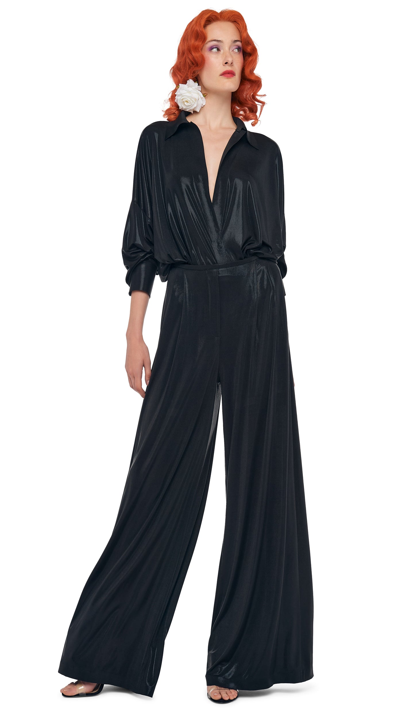 Norma Kamali MENS PLEAT PANT