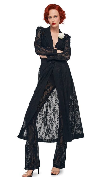 Norma Kamali CLASSIC SINGLE BREASTED COAT