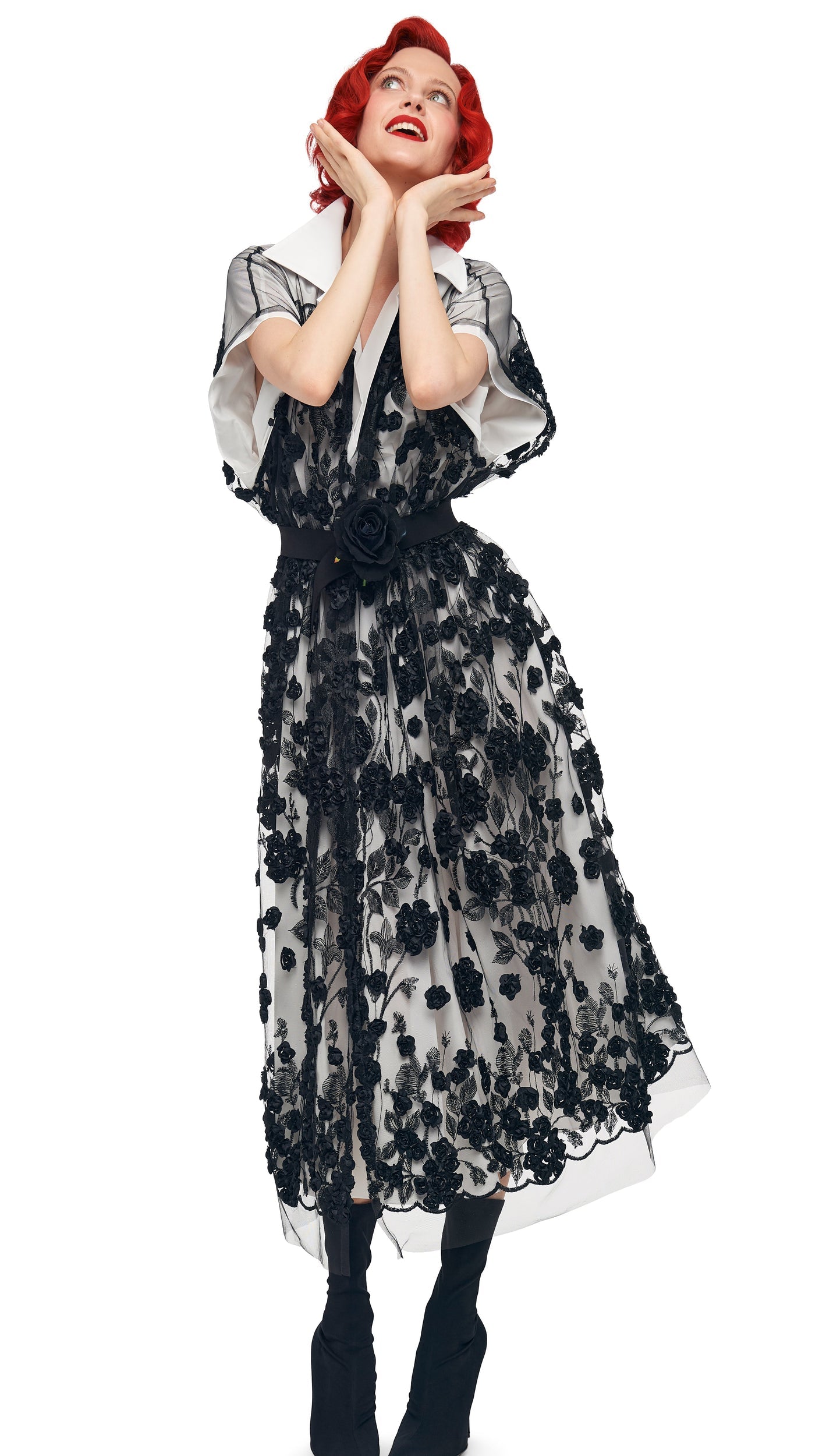 Norma Kamali SUPER OS SLEEVELESS BF MIDCALF DRESS