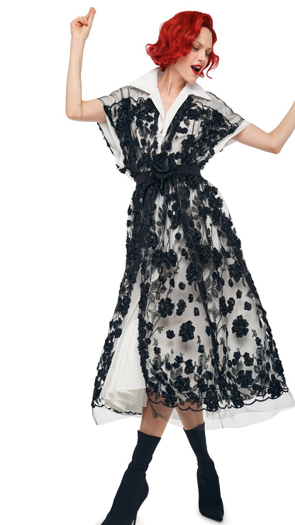 Norma Kamali SUPER OS SLEEVELESS BF MIDCALF DRESS