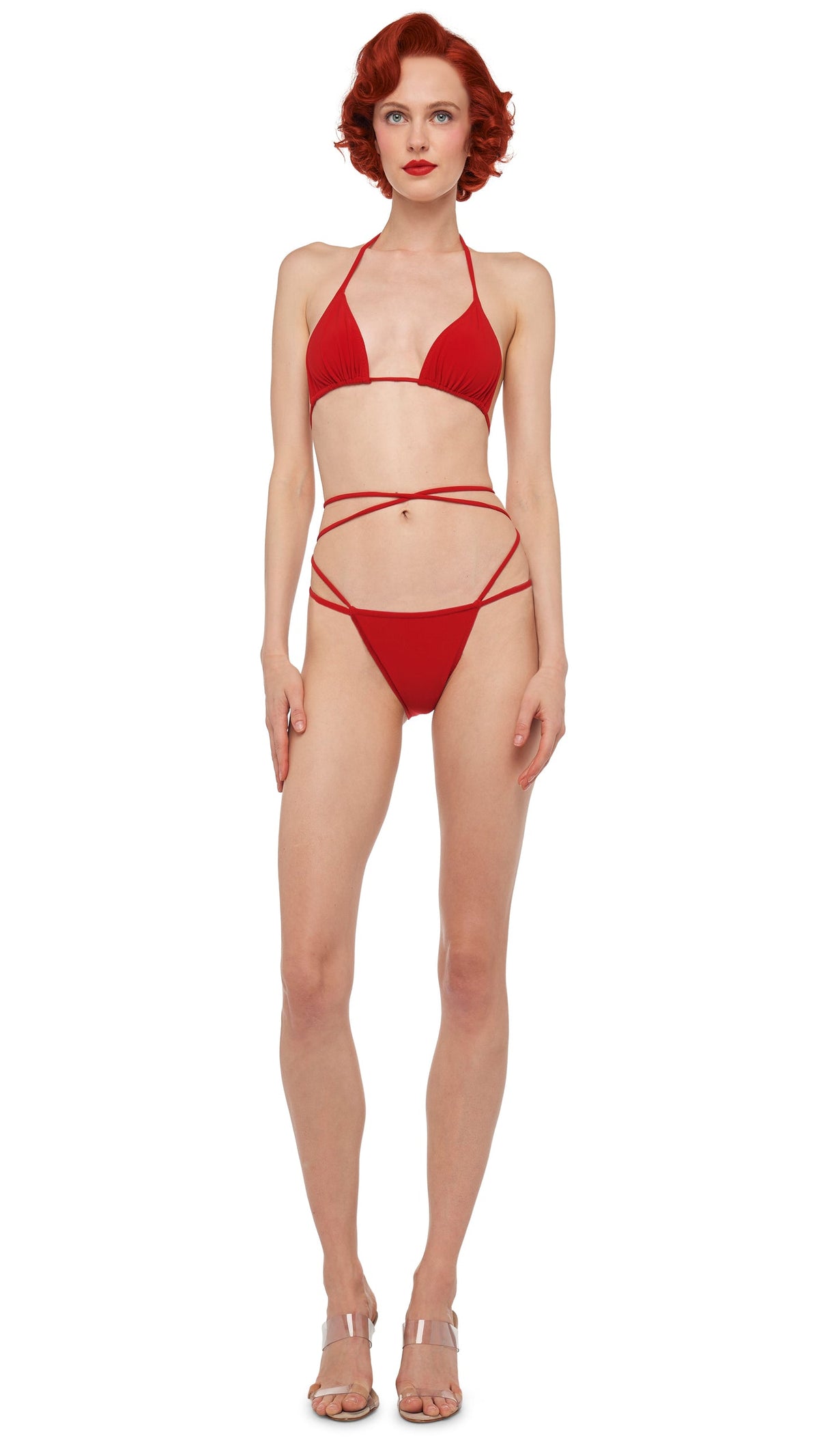 Norma Kamali CRISS CROSS BRA / BOTTOM