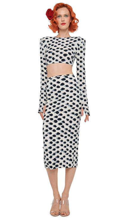 Norma Kamali STRAIGHT SKIRT TO MIDCALF