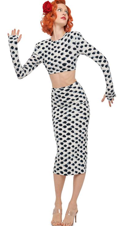 Norma Kamali STRAIGHT SKIRT TO MIDCALF