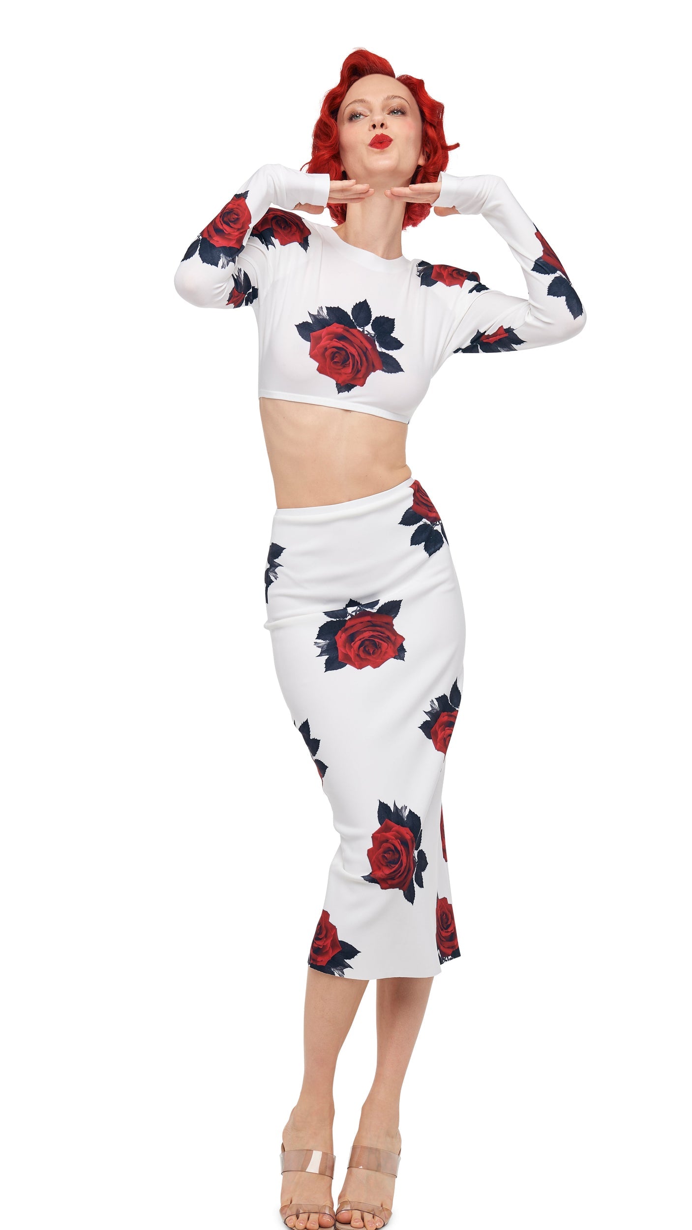 Norma Kamali STRAIGHT SKIRT TO MIDCALF