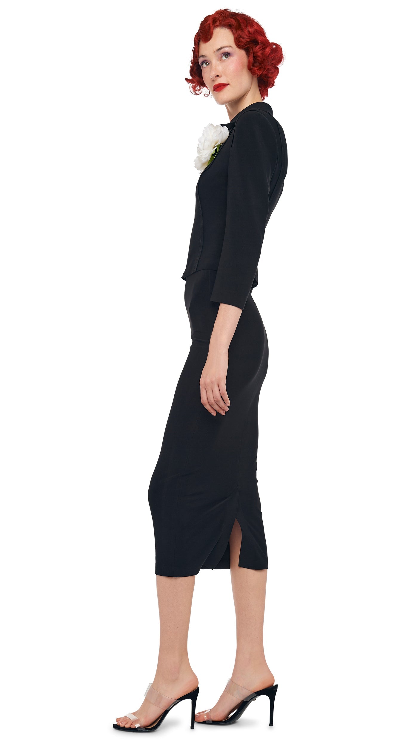 Norma Kamali STRAIGHT SKIRT TO MIDCALF