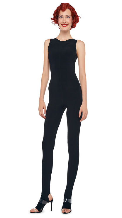 Norma Kamali SLEEVELESS X CATSUIT W/ FOOTIE