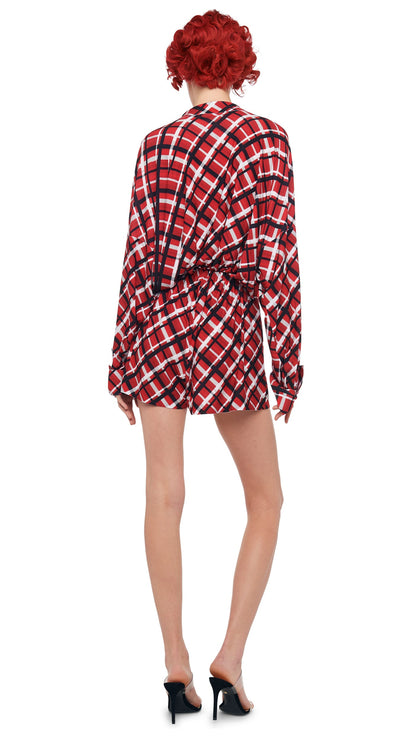 Norma Kamali MENS PLEAT SHORT