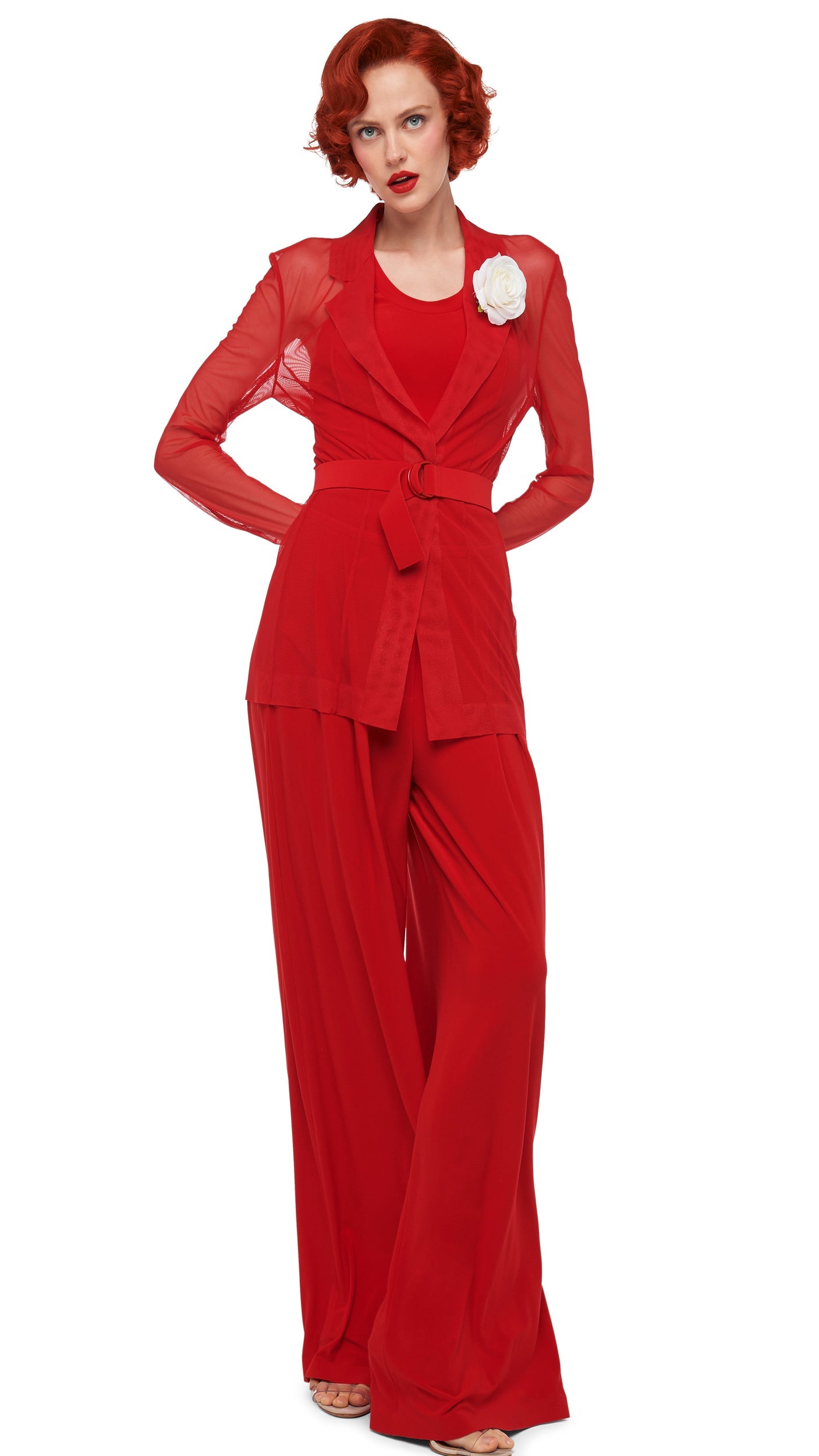 Norma Kamali MENS PLEAT PANT