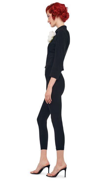 Norma Kamali CROPPED LEGGING W/O WAISTBAND