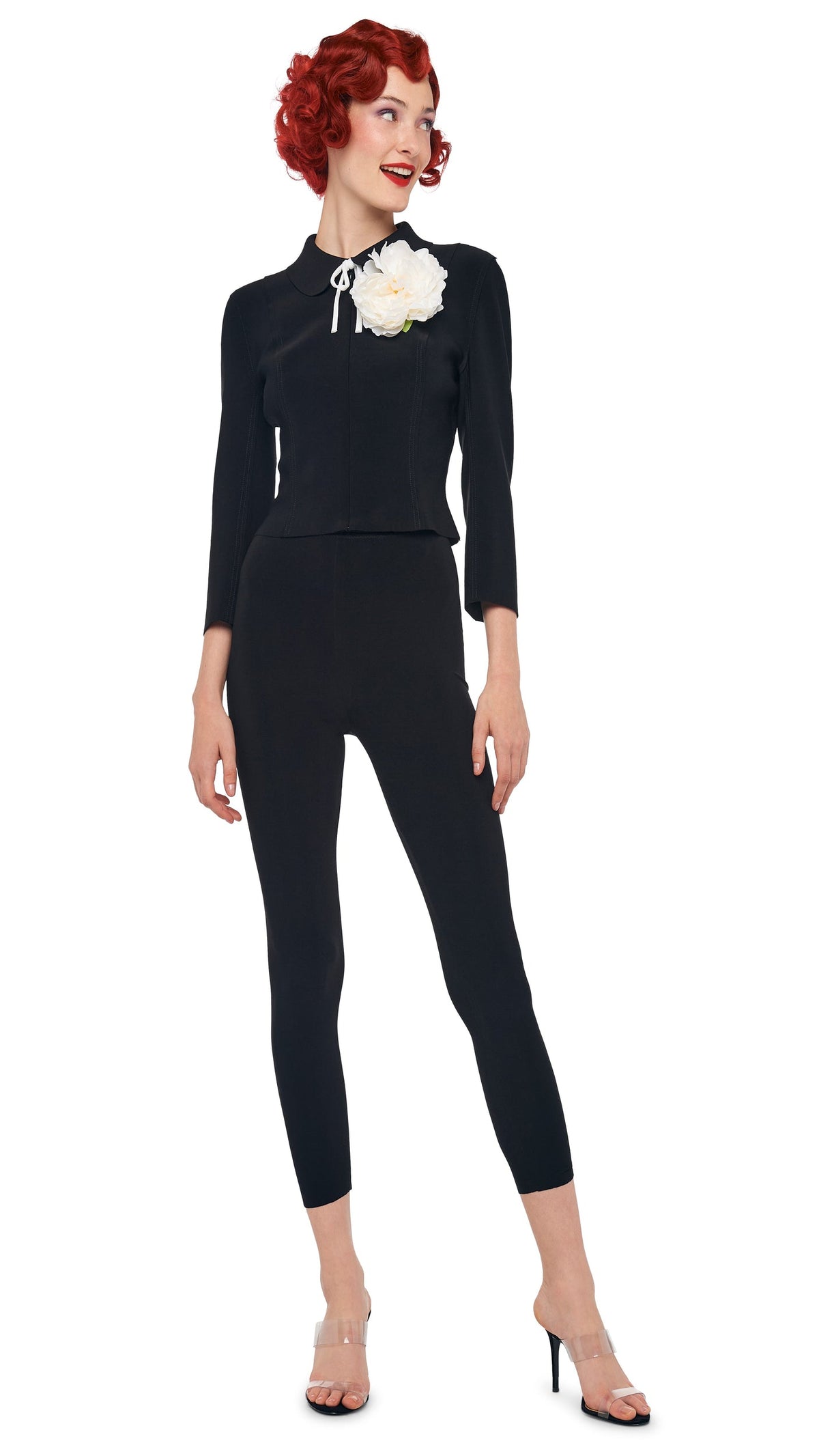 Norma Kamali CROPPED LEGGING W/O WAISTBAND