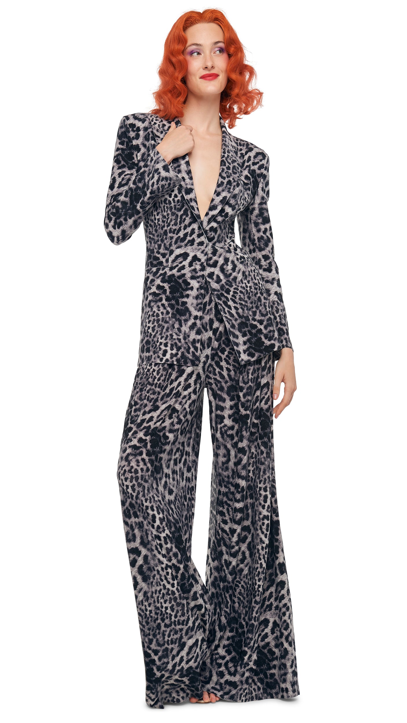 Norma Kamali CLASSIC SINGLE BREASTED JACKET