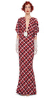 Red Bias Plaid