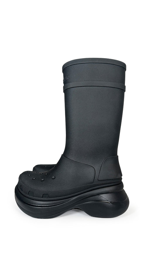 Norma Kamali CROCS X BALENCIAGA BOOT TO KNEE