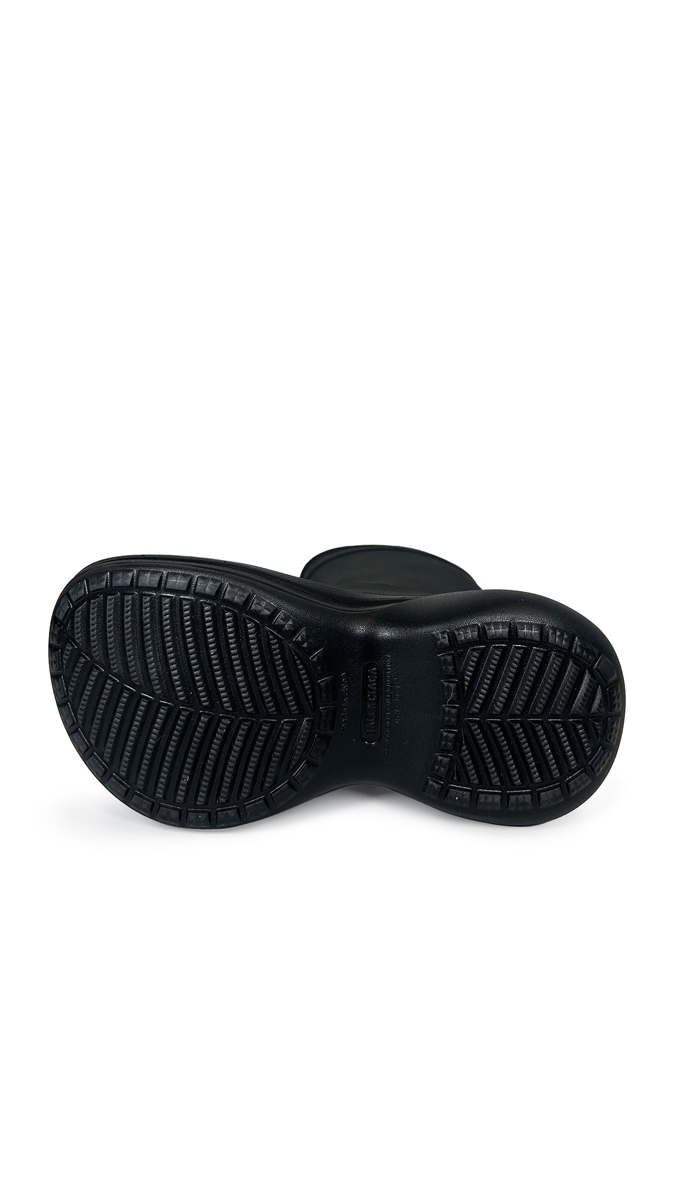 Norma Kamali CROCS X BALENCIAGA BOOT TO KNEE
