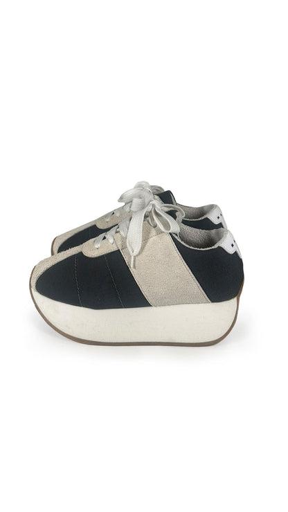 Norma Kamali MARNI PLATFORM SNEAKER W/ STRIPE