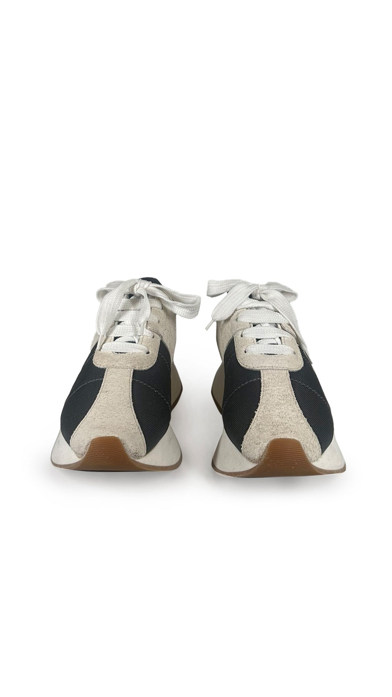 Norma Kamali MARNI PLATFORM SNEAKER W/ STRIPE