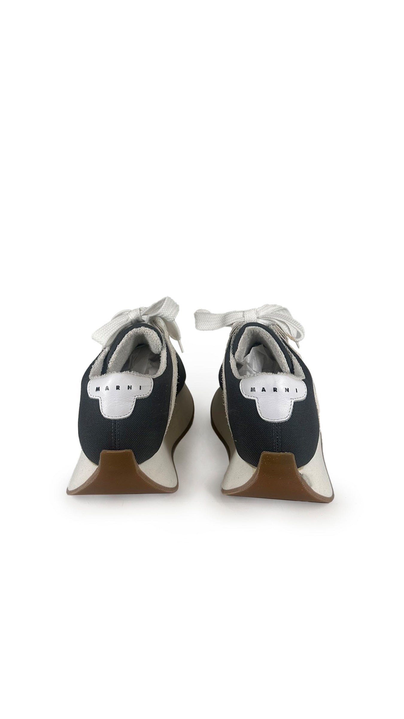 Norma Kamali MARNI PLATFORM SNEAKER W/ STRIPE