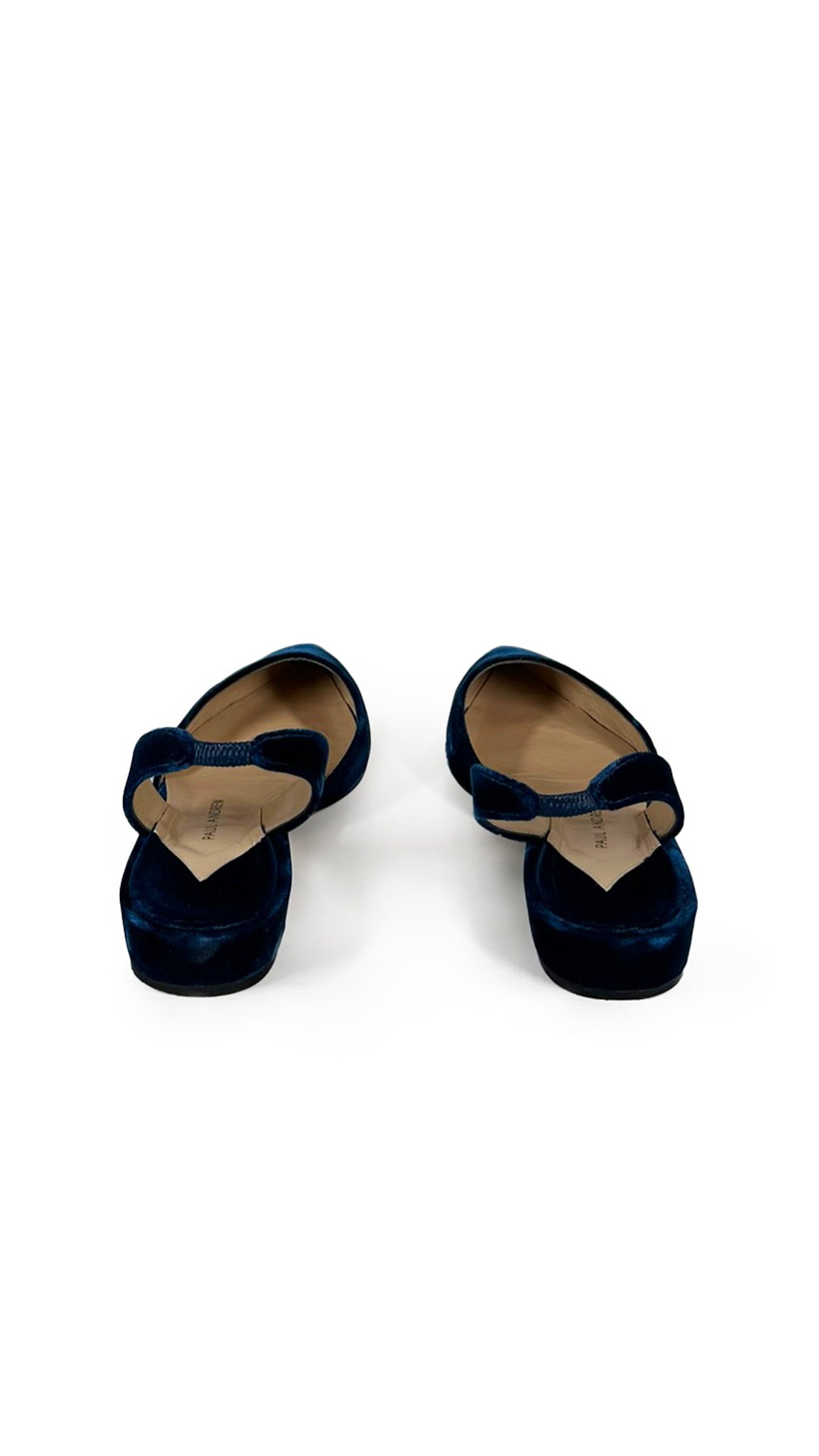 Norma Kamali PAUL ANDREW SUEDE RHEA SLINGBACK FLATS