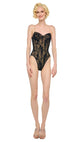 Black Stretch Lace/Nude