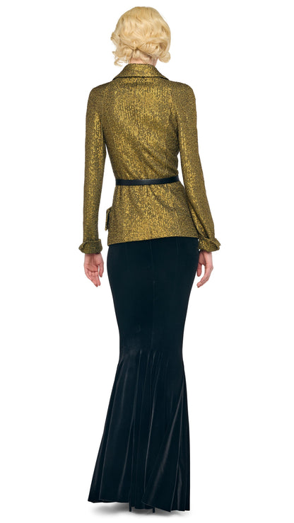 Norma Kamali LONG FISHTAIL SKIRT