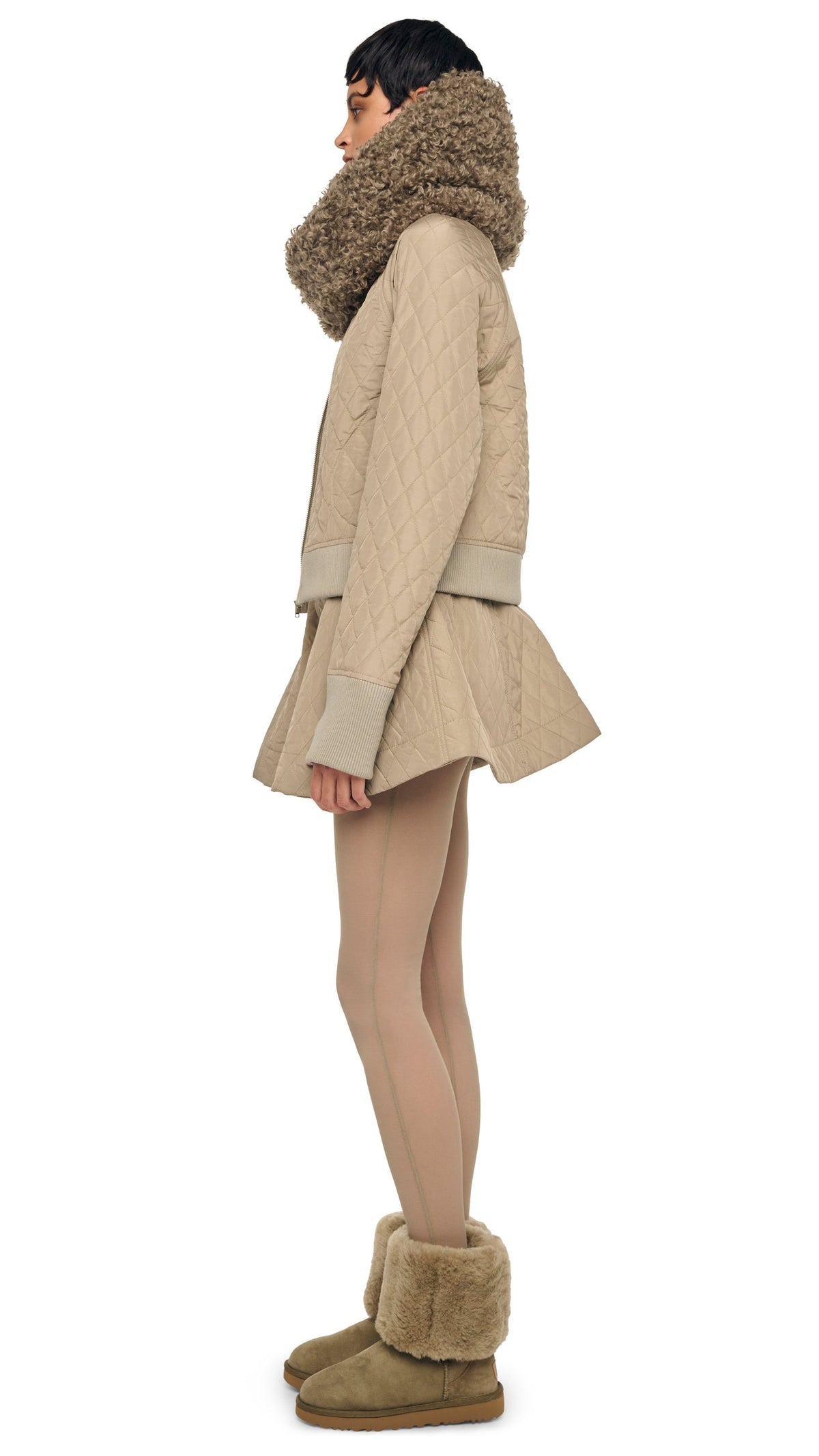 Norma Kamali GRACE MINI SKIRT