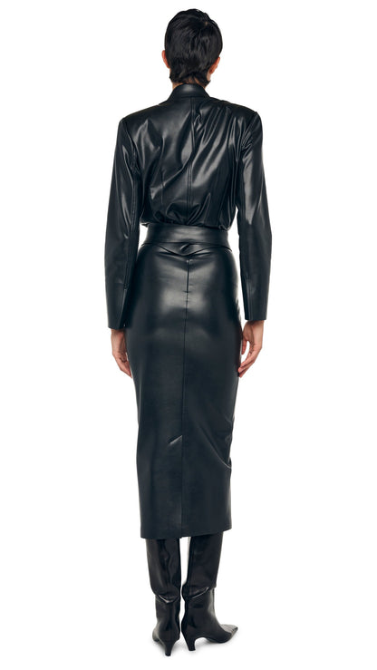 Norma Kamali STRAIGHT SKIRT TO MIDCALF