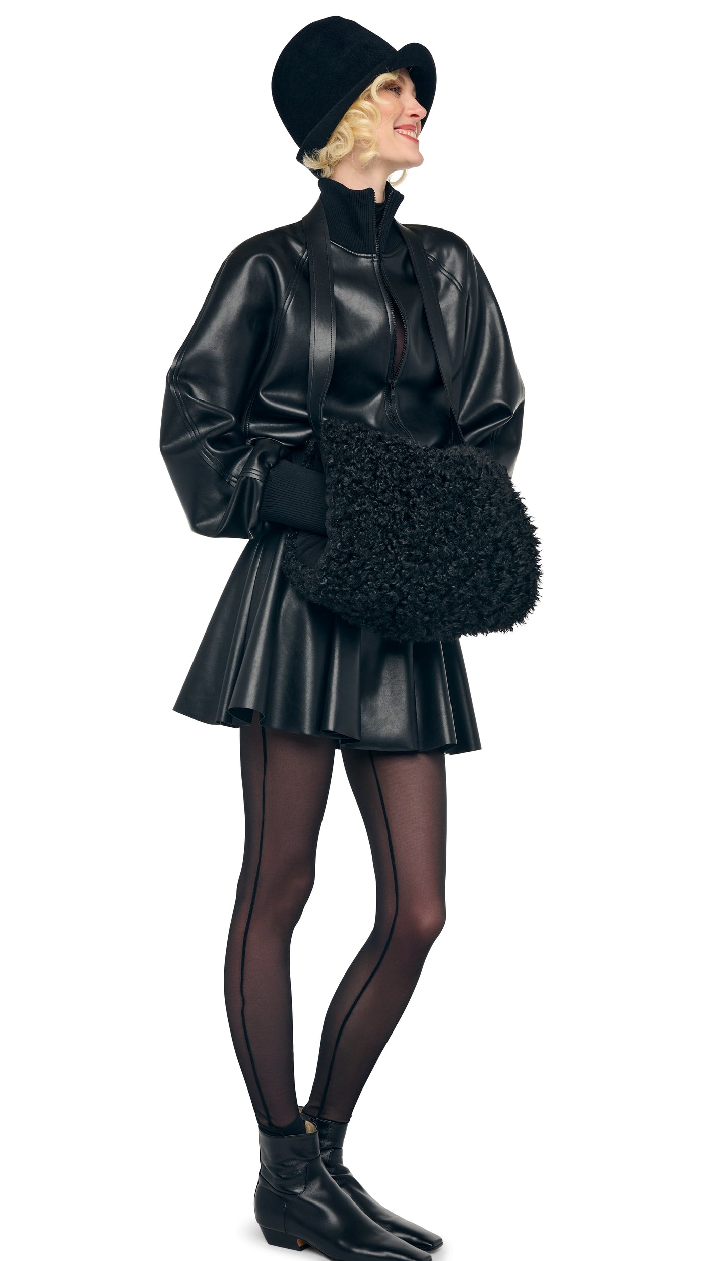Norma Kamali MUFF BAG