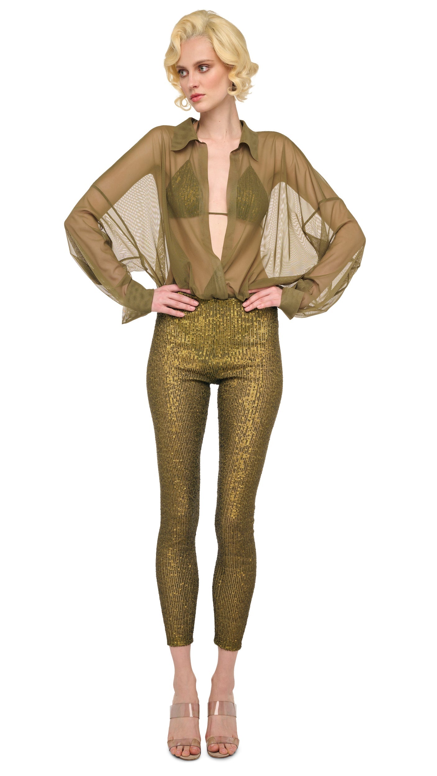 Norma Kamali SUPER OS BF NK SHIRT BODYSUIT