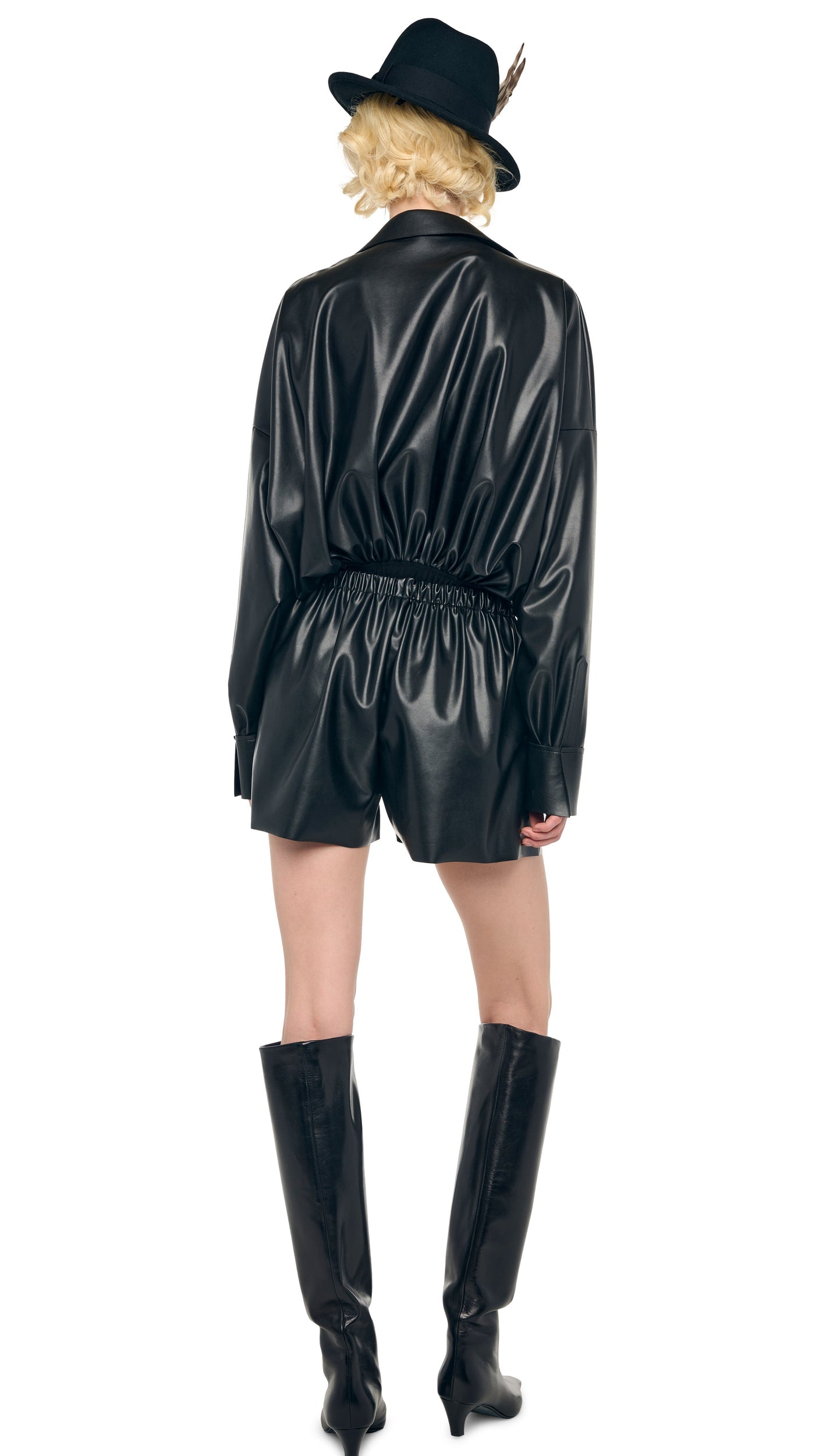 Norma Kamali SUPER OS BF NK SHIRT BODYSUIT