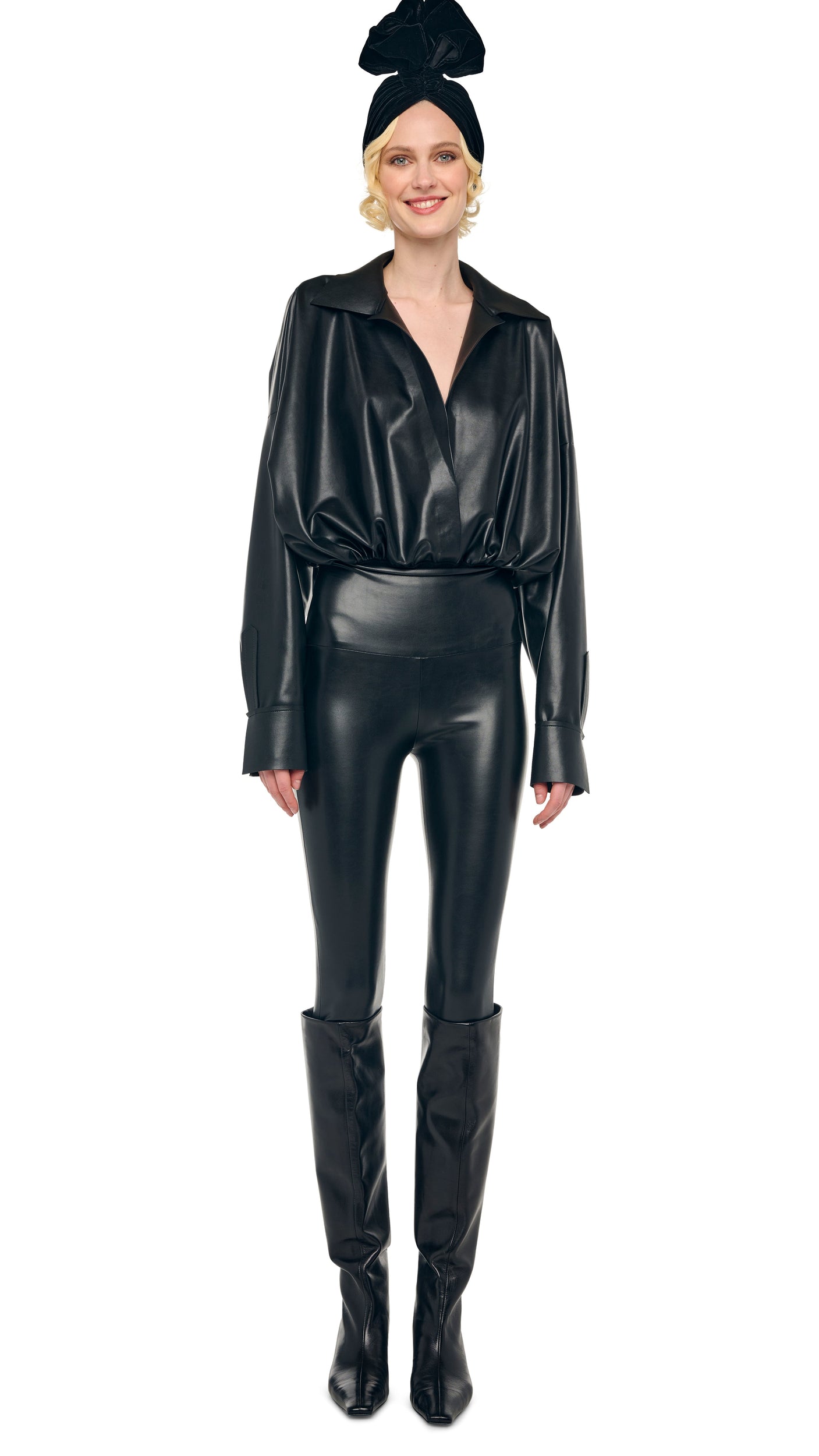 Norma Kamali SUPER OS BF NK SHIRT BODYSUIT