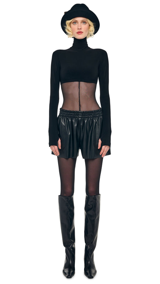 Norma Kamali BOYFRIEND ELEPHANT SWEATSHORT