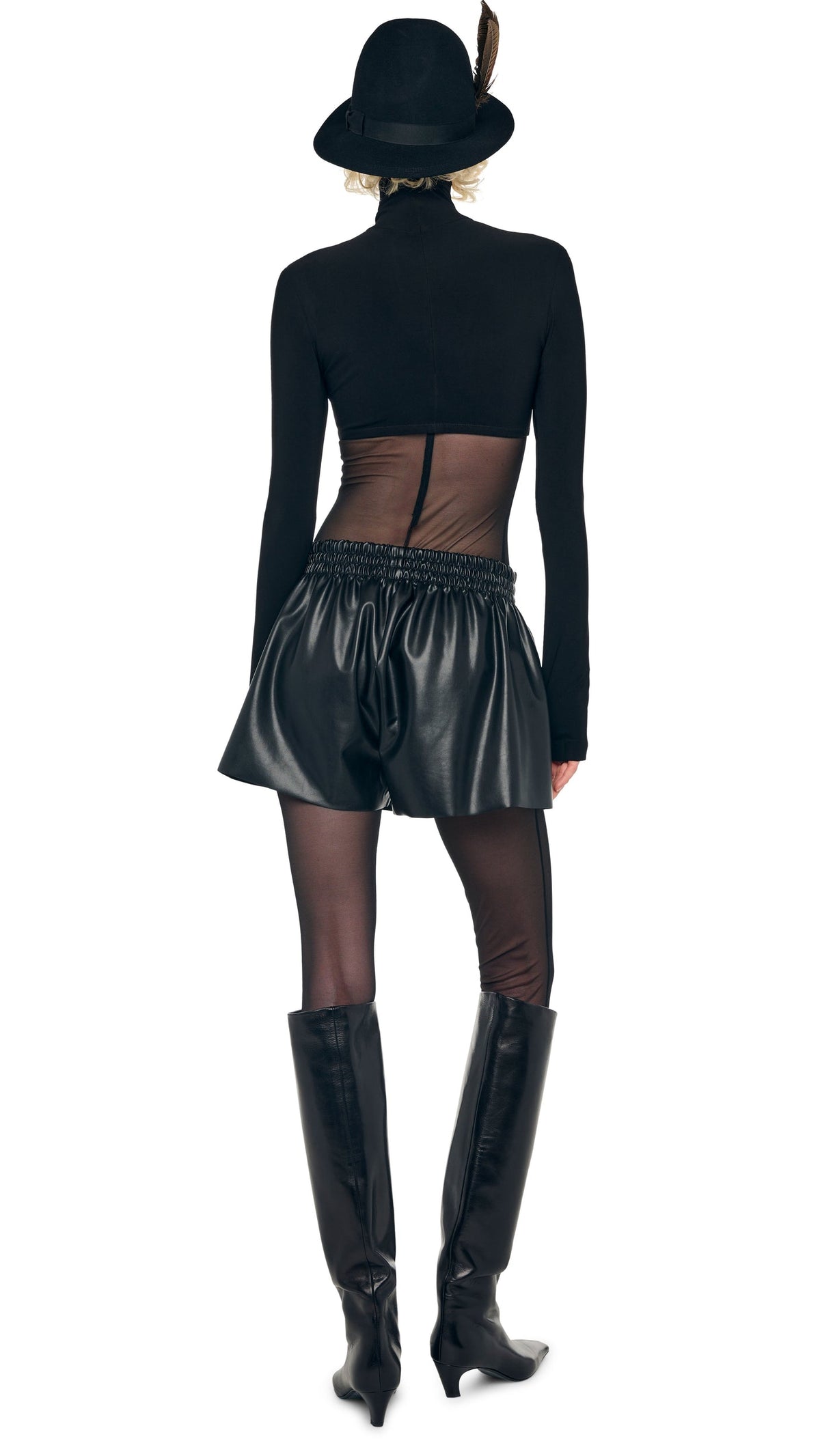 Norma Kamali BOYFRIEND ELEPHANT SWEATSHORT