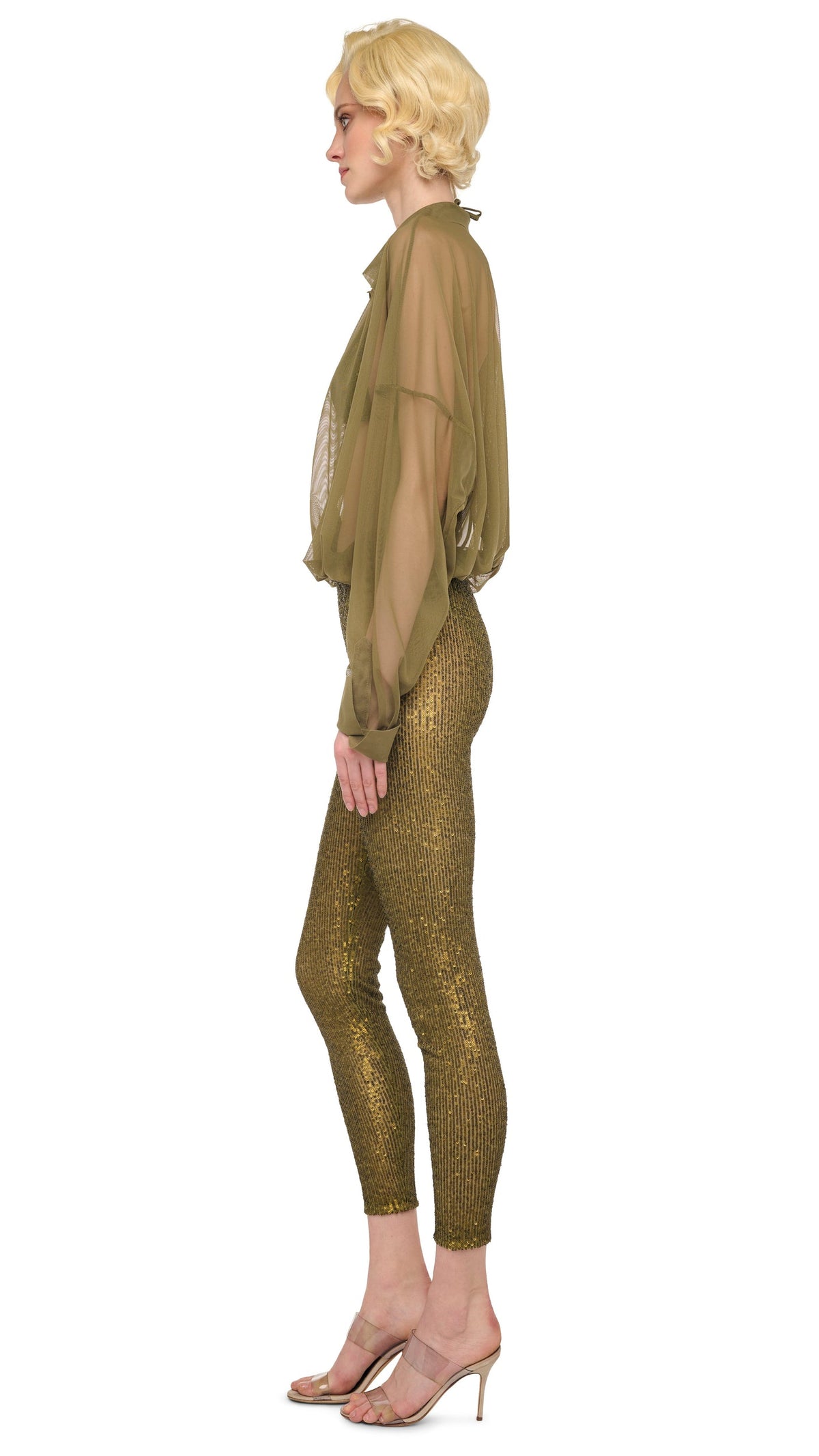 Norma Kamali CROPPED LEGGING W/O WAISTBAND