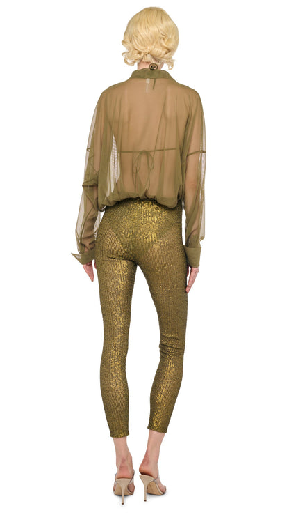 Norma Kamali CROPPED LEGGING W/O WAISTBAND
