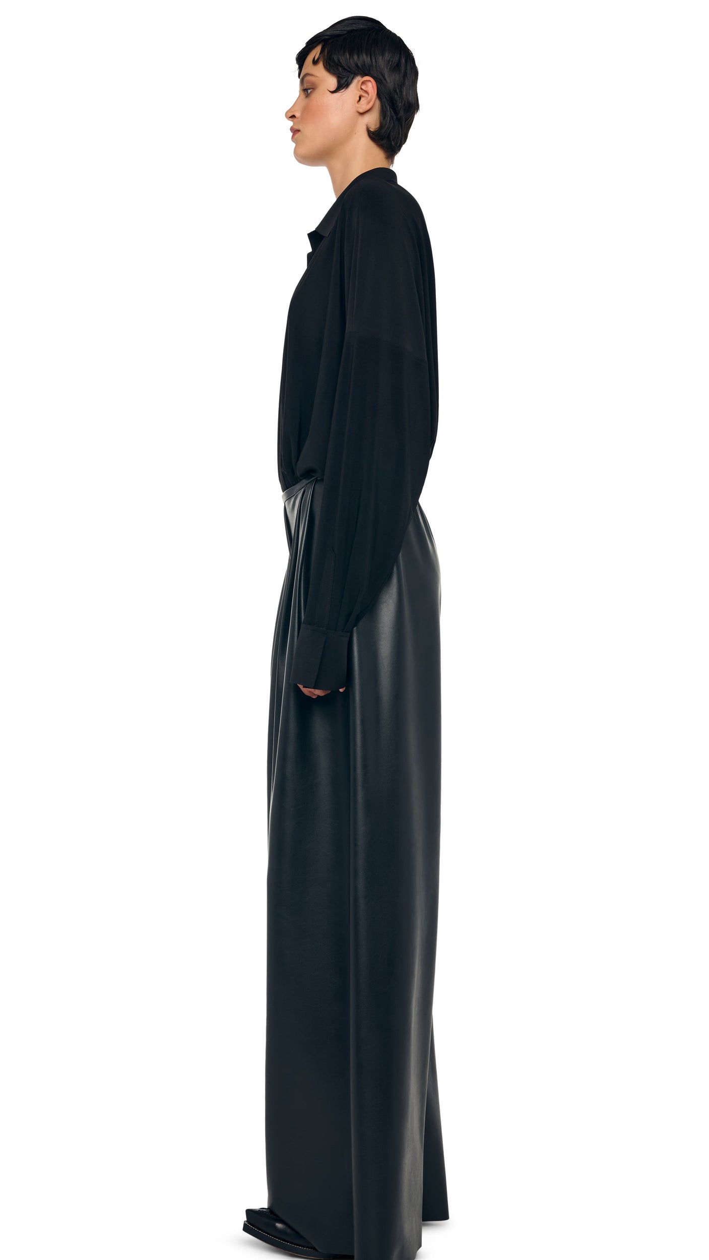 Norma Kamali MENS PLEAT PANT