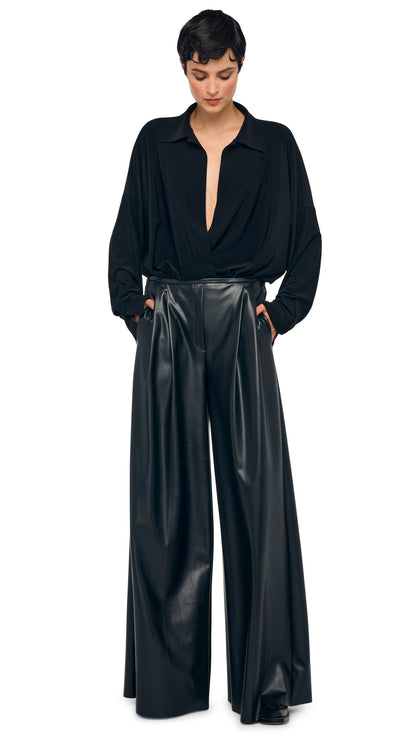 Norma Kamali MENS PLEAT PANT