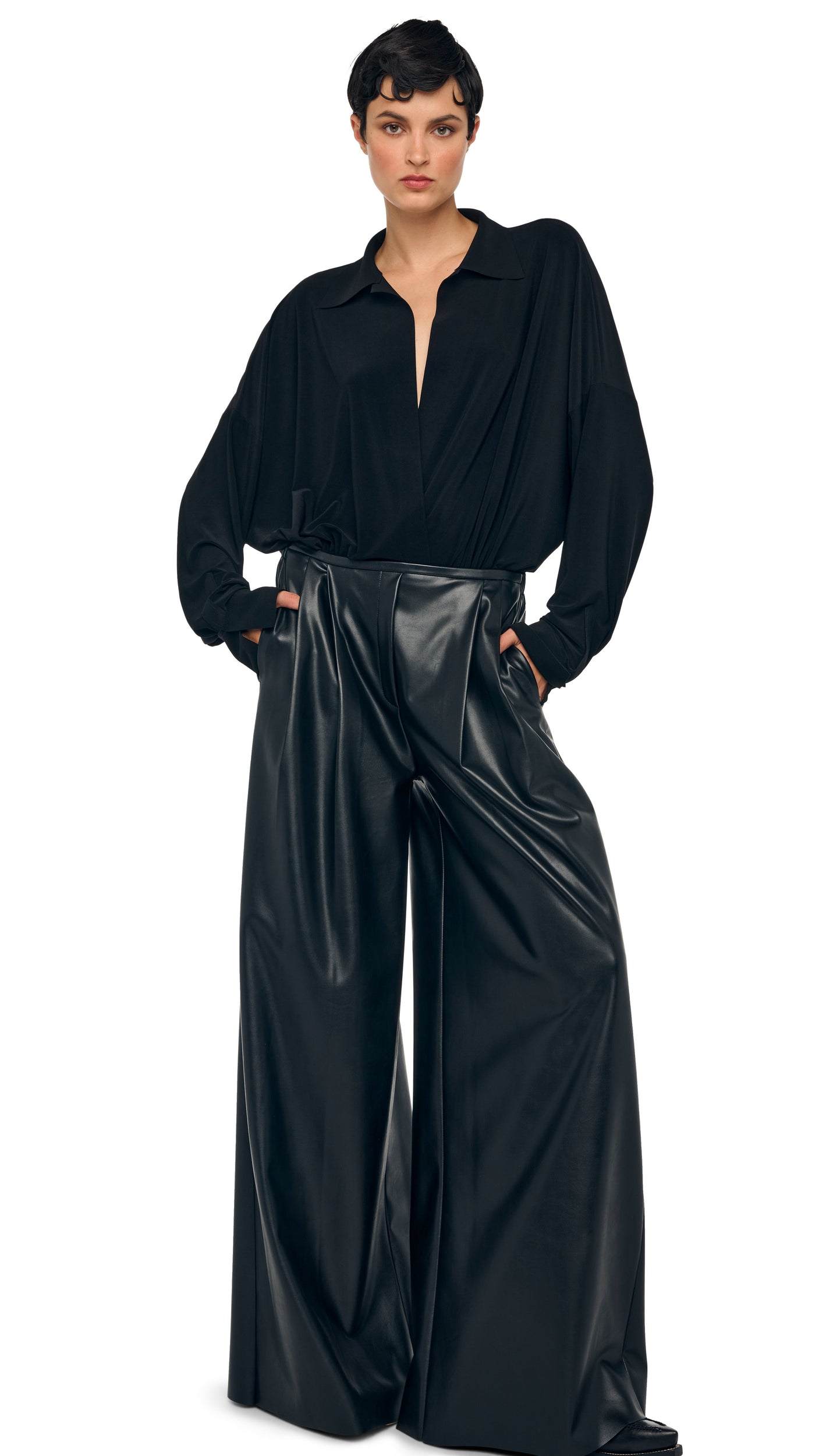Norma Kamali MENS PLEAT PANT