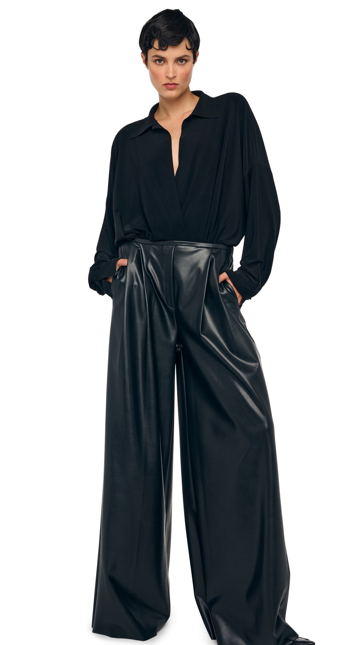 Norma Kamali MENS PLEAT PANT