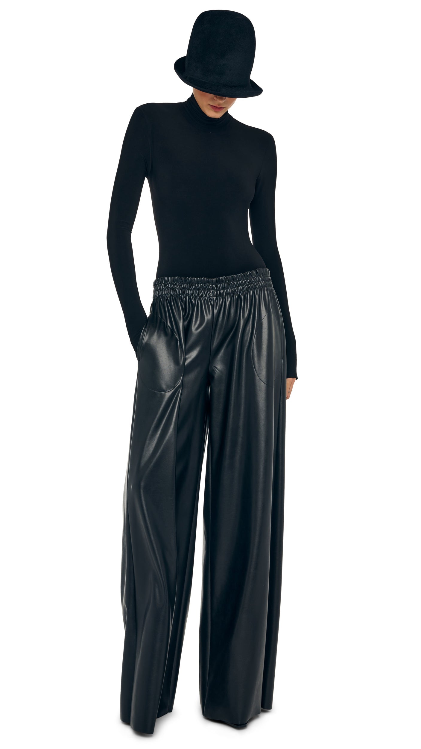 Norma Kamali BOYFRIEND ELEPHANT SWEATPANT