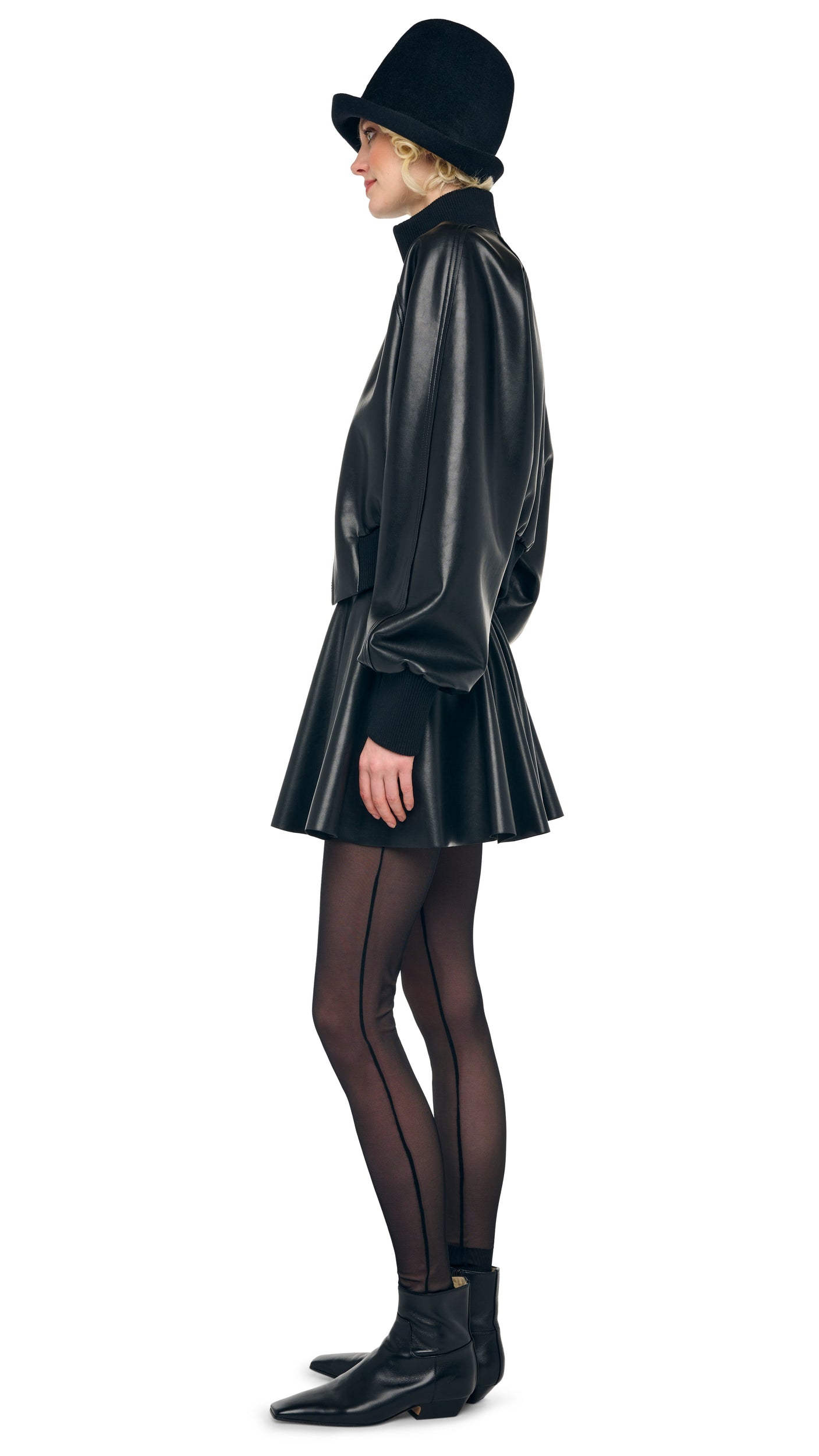 Norma Kamali OS TURTLE BOMBER JACKET