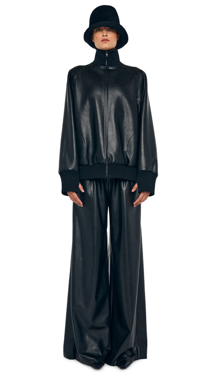 Norma Kamali OS TURTLE BOMBER JACKET TO HIP