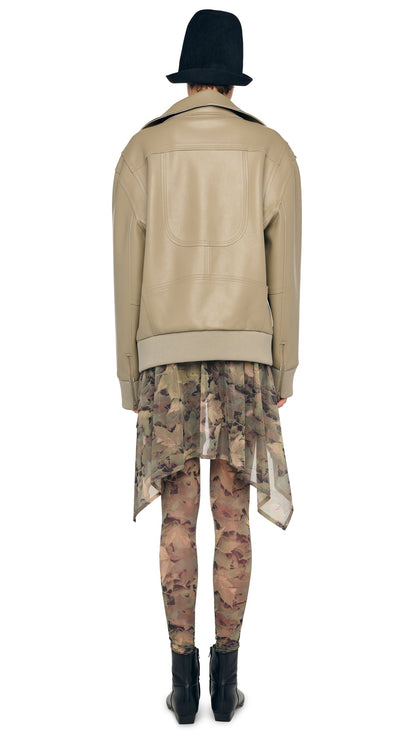 Norma Kamali OVERSIZED MOTO JACKET